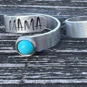 Wrap Ring with Turquoise Stone